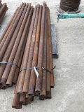 Pipe Post 2 3/8x8' 25 per bundles Sell by each!