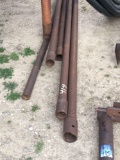 Pipe 2 3/8 m - pieces sold as 1 bid