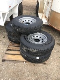 New Tires 235 80 R16 on 8 lug Sell times the money