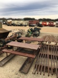 metal picnic tables -- new built out of purlin sold times the $ take 1 or 2