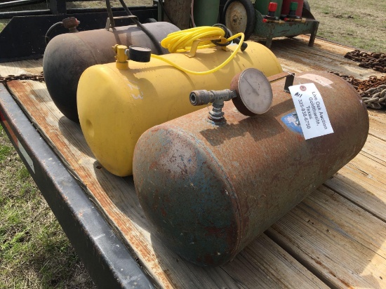 Air tanks- all 3 for 1 bid