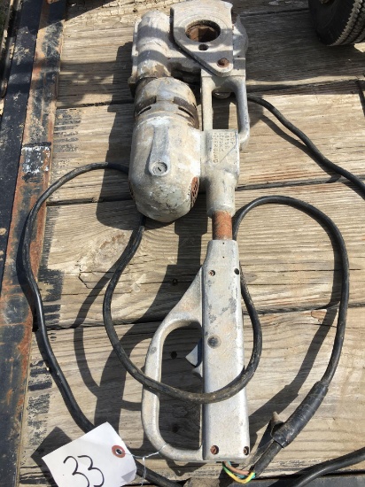 power tool to set mobile home anchors
