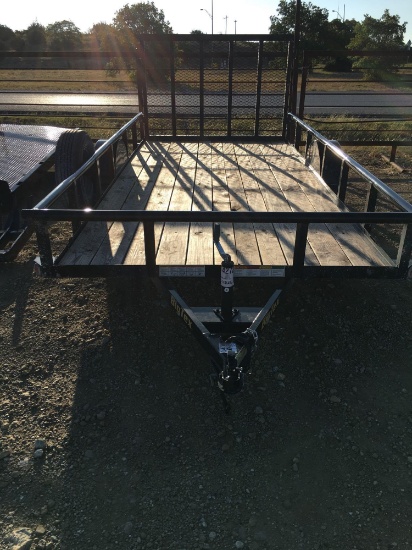 Utility Trailer 77"x14' VIN 4272 MSO $25 fee plus registration and tax fees See Lori