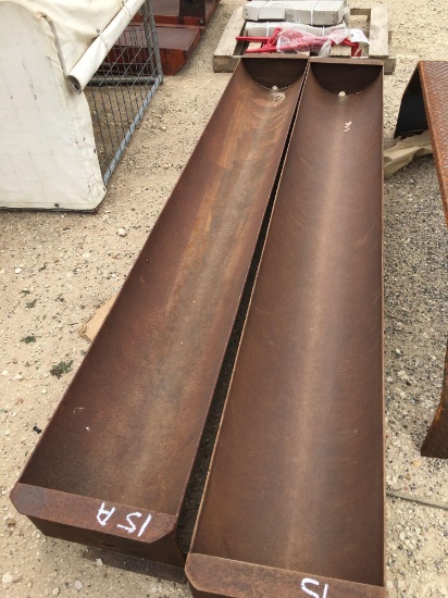 steel feed trough