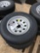New ST 205 75R15 On 5 lug silver wheels Sell two times the money, must take both
