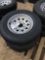 New ST 205 75R15 On 5 lug silver wheels Sell two times the money, must take both