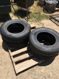 New ST 205 75R15 Trailer Tires Sell 4 times the money, must take all 4