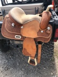 Leather saddle -16
