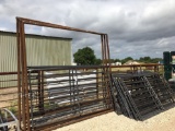 24' Cattle Panel with 10' bowgate Sell by each