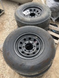 New ST 235 80R16 on black 8 lug rims Sell four times the money, must take all