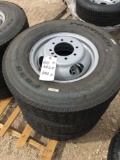 New ST 235 85R16 All steel on 8 lug dual wheels, 14 PLY Sell two times the money, must take both
