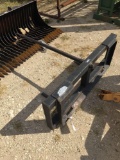 Hay Spear for Skid Steer Ranch Dispersal