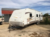 2007 Sunset Travel Trailer 31' with slide out Salvage Oklahama Title