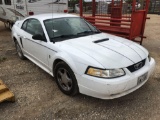 2000 Ford Mustang Unknown miles VIN 1383 Title, $25 fee