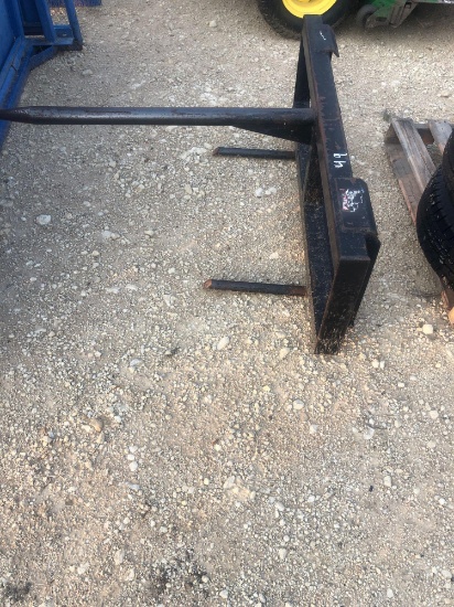 Heavy Duty Skid Steer Hay Spear