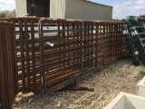 24' Portable Cattle Panels with 1-10' Gate Sell 10 times the money, must take all