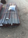 200 new 7' Sheffield 1.33# heavy T post with clips sold by ea. 200 x $ must take all 200