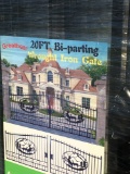 New 20' bi parting decorative gates with deer scene This consists of 2 -10 ' gates in each lot sold