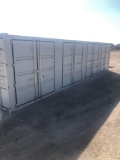 New 1 Trip 40' Hi Cube Container with 4 Sets of Side Doors