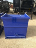 New 1 Yard Self Dumping Forklift Hoppers