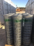 9 rolls of 2 x 4 x 48 inch welded wire sold by ea. 9 x $ must take all 9