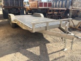 New East Texas 83X20 Utility Trailer 2X7K # Axles VIN 21576 MSO $25 Title Fee plus Registration Fees