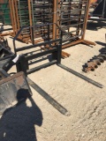 New Skid Steer Pallet Forks