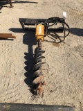 Beltec Skid Steer Post Hole Digger with 8