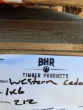 Western Cedar 1x6 ???????trade measurement 1