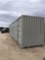 40' High Cube 1 Trip Shipping Container w/4 Side Doors and End Door