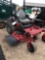 Toro Zero turn Mower Shows 563 HRS Kohler Powered