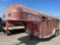 1989 Ponderosa 16' Gooseneck Stock Trailer... LP# FKXJ19 Lic. Rec., $25 Fee