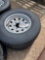 2- 225/75/15 10 Ply Tires on 6 Hole Wheels TWO TIMES THE MONEY MUST TALKE ALL