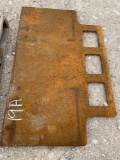 Heavy Duty Skid Steer Mounting Plate