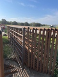 10 - 24' Free-Standing Cattle Panels with One 10' Gate TEN TIMES THE MONEY MUST TAKE ALL