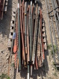 Pallet of Used 6' T-posts Approx. 50