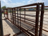 24' Free-Standing Cattle Panel with a 10' Gate