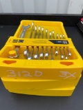 3 Sets Metric Stanley Brand End Wrenches 7-17mm Sell by Lot