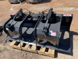 Stout HD72-FB Skid Steer Grapple Bucket