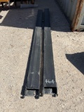 Pair of 10' 6600 lb Fork Extensions
