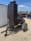 BBQ Smoker on Trailer