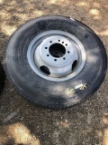 2 - New ST 235/85R/16 Trailer Tires 14 Ply on 8 Lug Silver Dual Wheels TWO TIMES THE MONEY MUST TAKE