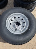 2- 235/89/16 10 Ply Tires on 6 Hole Wheels TWO TIMES THE MONEY MUST TAKE ALL
