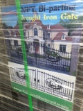 20' Bi-Parting Wrought Iron Gate