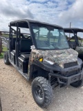 2017 Polaris Ranger XP900 HD Crew... 2386 HRS Manual In Office VIN 19541 Title, $25 Fee ...