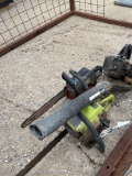 Lot of 2 Chainsaws and a Blower