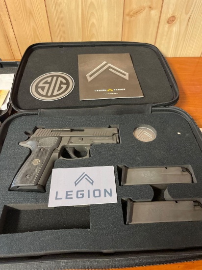 Sig Sauer P229...357 Sig Legion Edition with 3 mags, legion coin, legion soft case, factory hard cas