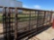 One 24' Freestanding Cattle Panel with 10' Gate Sell one per lot