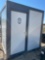 Unused Portable Restroom with Sink and Shower