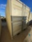 Unused 9' Shipping Container with Walk Through Door and Window